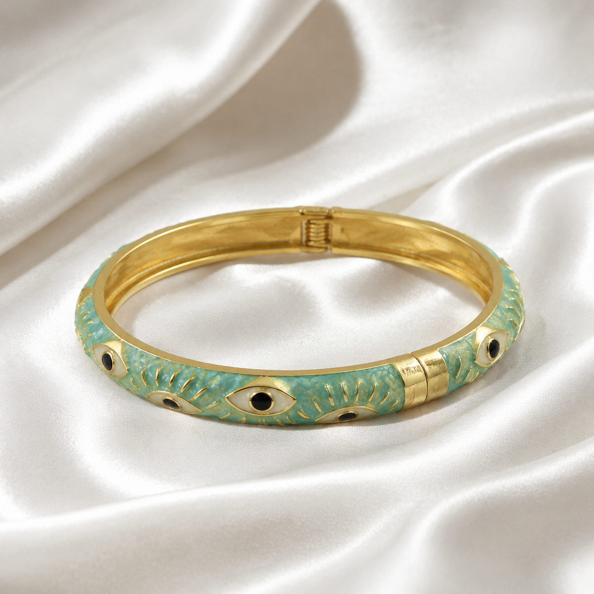 Turquoise Evil Eye Kadha