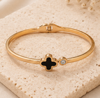 Rose Gold-Plated Kada Bracelet